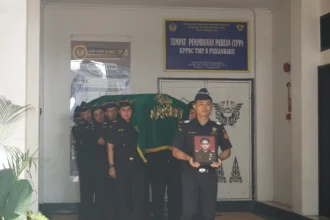 Pegawai Bea Cukai Aditya Waskita Jauhari gugur saat bertugas (sumber: DJBC)