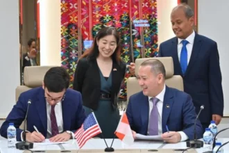 Latitude Energy, dan Danantara Indonesia menandatangani Nota Kesepahaman (MoU) Gasifikasi Batu Bara RI. (Sumber: Kedutaan Besar AS di Indonesia)
