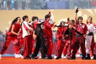 BTS berhasil tampil memukau di halftime show final Piala Dunia 2026