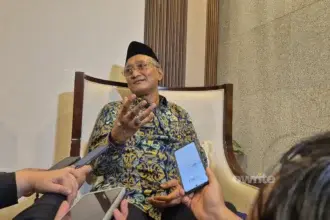Menteri PU Dody Hanggodo saat dijumpai Wartawan di Kantornya. (Sumber: Owrite/Nantania Longdong)
