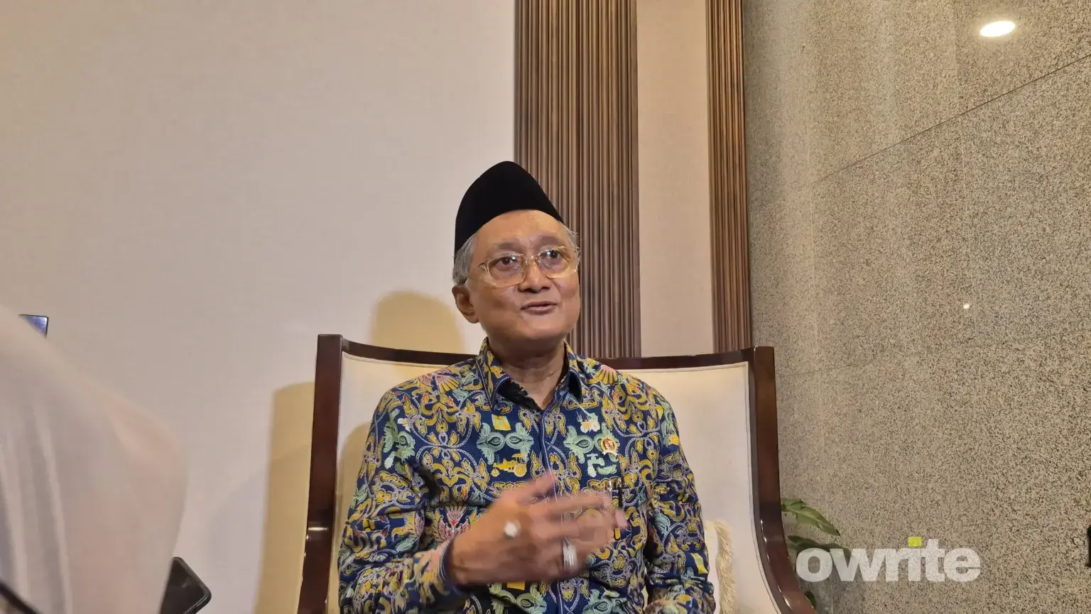 Menteri Pekerjaan Umum Dody Hanggodo. (Sumber: Owrite/Natania Longdong)
