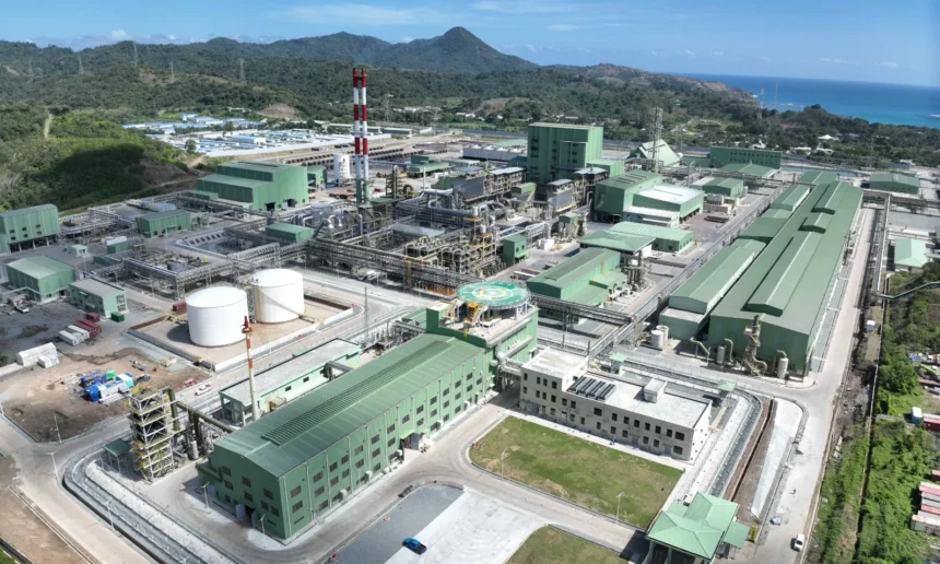 Smelter tembaga AMMAN di Kabupaten Sumbawa Barat, Nusa Tenggara Barat, yang Rampung Dibangun. (Sumber: Amman Mineral)