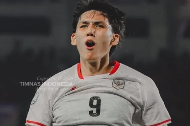 Penyerang muda Timnas Indonesia Mitchell Baker.