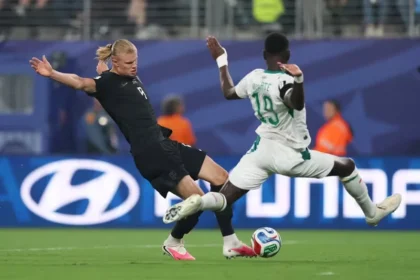 Penyerang Norwegia, Erling Haaland jadi andalan jelang lawan Inggris