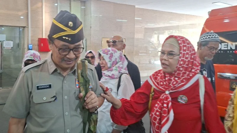 Eks Wakapolri Komjen (Purn) Oegroseno memenuhi panggilan Kortas Tipikor Polri.