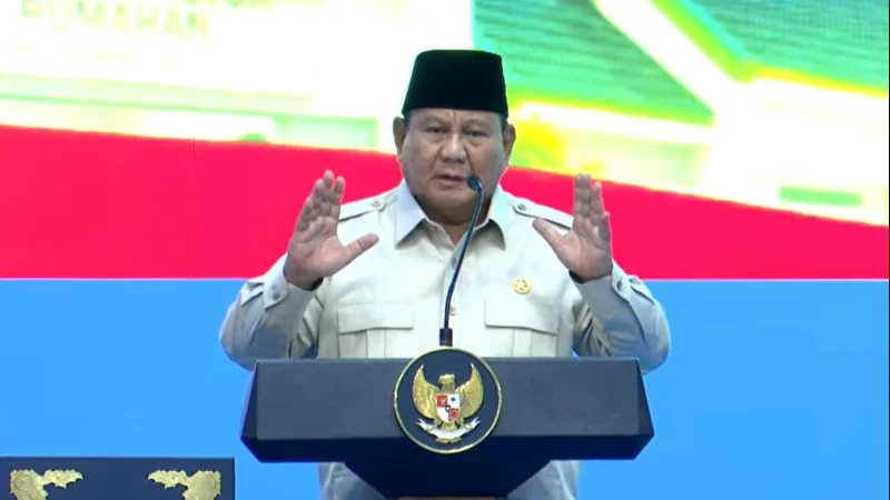 Presiden RI Prabowo Subianto