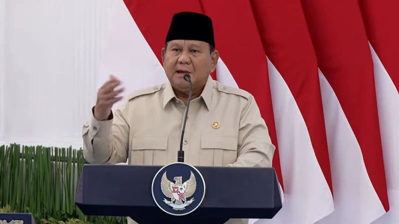 Presiden RI Prabowo Subianto