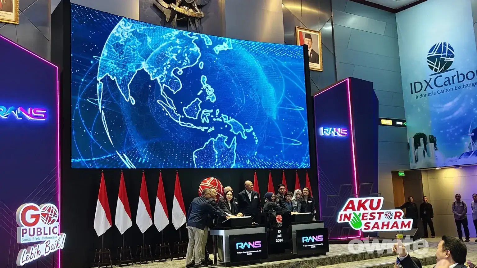 IPO RANS Entertainment (sumber: Owrite/Anisa Aulia)