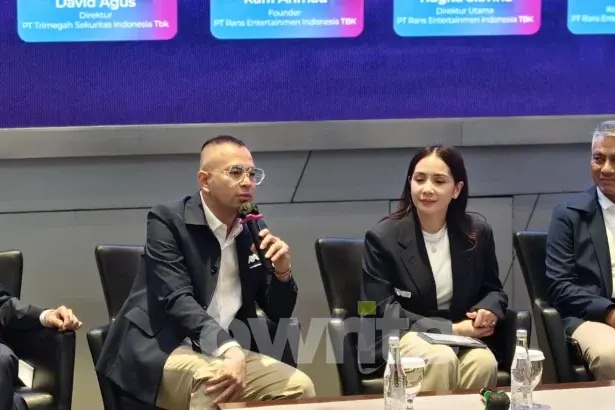 IPO RANS Entertainment di Bursa Efek Indonesia (sumber: Owrite/Anisa Aulia)
