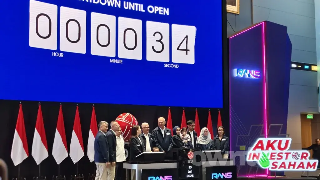 IPO RANS Entertainment di Bursa Efek Indonesia (sumber: Owrite/Anisa Aulia)
