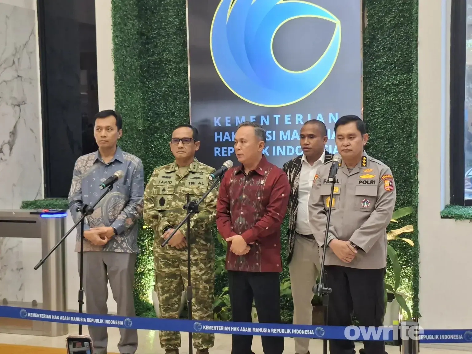 Pemerintah, TNI, dan Polri mengadakan rapat soal kondisi Papua terkini, 7 Juli 2026.
