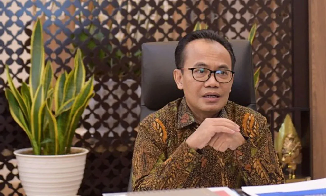 Sekretaris Kementerian Koordinator Bidang Perekonomian Susiwijono Moegiarso. (ANTARA/HO)