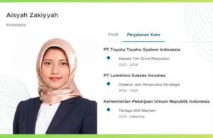 Aisyah Zakkiyah Jadi Komisaris PTPP