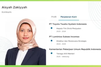 Aisyah Zakkiyah Jadi Komisaris PTPP