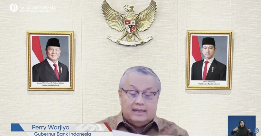 Gubernur Bank Indonesia, Perry Warjiyo. (Sumber: Youtube Bank Indonesia)