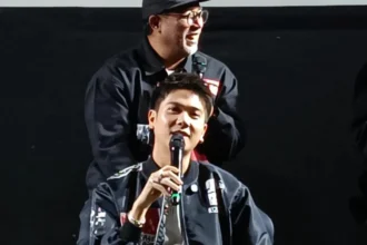 Aktor Iqbaal Ramadhan saat Press Conference Film Operasi Pesta Copet XXI Plaza Senayan Rabu 22 Juli 2026.