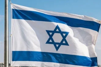 Ilustrasi bendera Israel