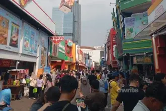 Suasana hari terakhir PRJ 2026, Minggu, 12 Juli.