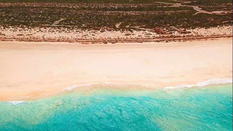 Pesona wisata pantai di Tanjung Verde.