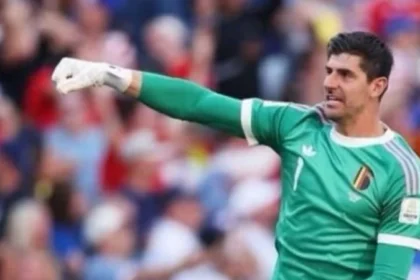 Kiper Timnas Belgia Thibaut Courtois di Piala Dunia 2026.
