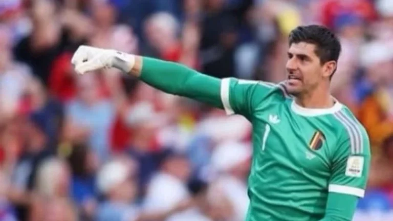 Kiper Timnas Belgia Thibaut Courtois di Piala Dunia 2026.