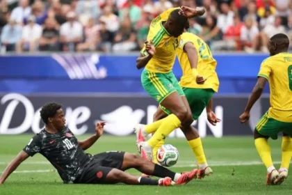 Timnas Afsel saat berlaga di Piala Dunia 2026.