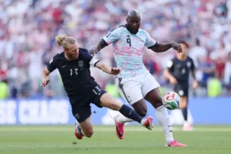 Lukaku tutup pesta gol Belgia saat berhadapan dengan Amerika Serikat (Sumber: FIFA)