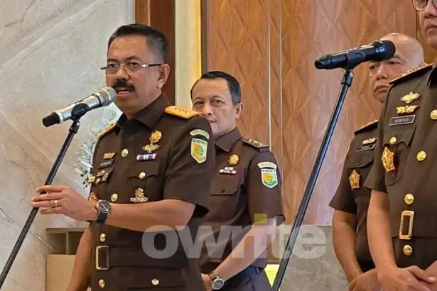 Wakil Jaksa Agung Asep Nana Mulyana di Gedung Utama Kejaksaan Agung, 24 Juli 2026.
