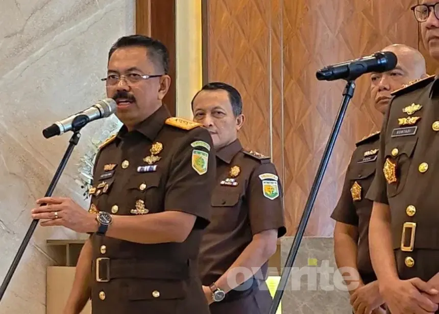 Wakil Jaksa Agung Asep Nana Mulyana di Gedung Utama Kejaksaan Agung, 24 Juli 2026.