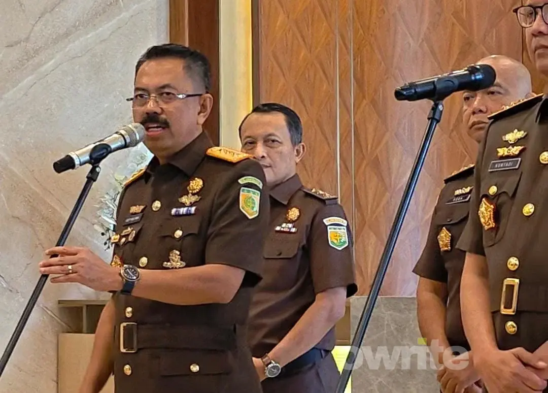 Wakil Jaksa Agung Asep Nana Mulyana di Gedung Utama Kejaksaan Agung, 24 Juli 2026.