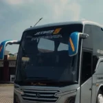 Ilustrasi bus pariwisata