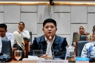 Ketua Umum Asosiasi Mitra Badan Gizi Nasional, Syawaludin Aweng, dalam Rapat Dengar Pendapat Umum (RDPU) bersama Komisi IX DPR RI