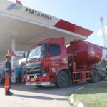 Pertamina menambah stok BBM ke sejumlah SPBU di Sumatera Utara. (Sumber: Pertamina)