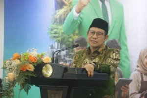 Ketua Umum PKB Abdul Muhaimin Iskandar (Cak Imin) dalam diskusi ekonomi di Komplek Parlemen, Jakarta. (Sumber: Fraksi PKB)