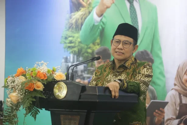 Ketua Umum PKB Abdul Muhaimin Iskandar (Cak Imin) dalam diskusi ekonomi di Komplek Parlemen, Jakarta. (Sumber: Fraksi PKB)
