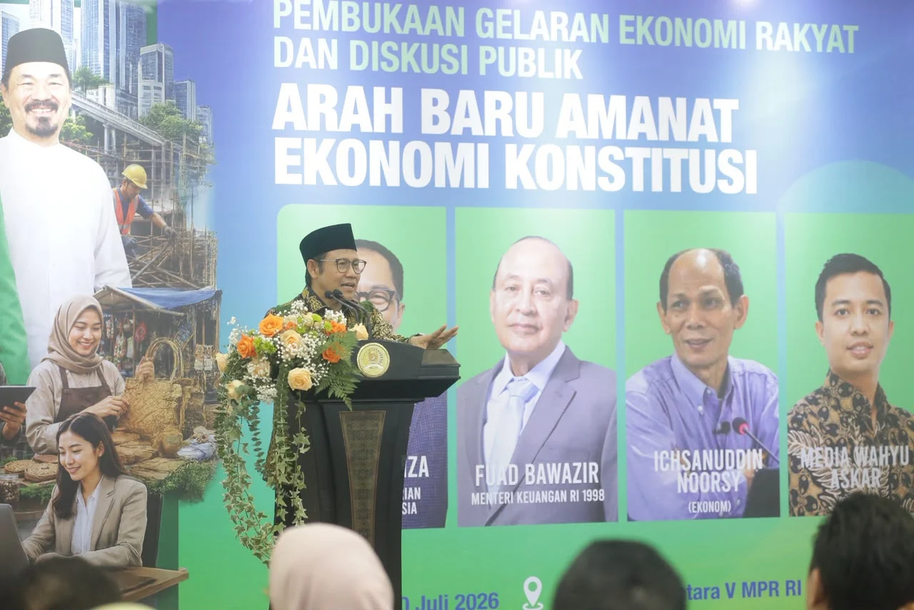 Ketua Umum PKB Abdul Muhaimin Iskandar (Cak Imin) di Komplek Parlemen, Jakarta. (Sumber: Fraksi PKB)