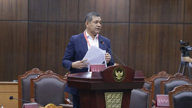 Dosen yang juga pakar hukum tata negara Fahri Bachmid.