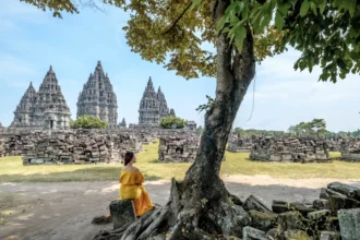 Penampakan Candi Prambanan