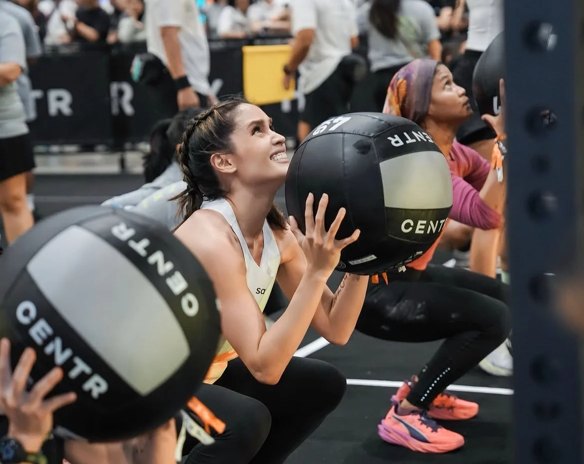 Cinta Laura di AirAsia HYROX Jakarta