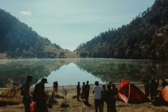 Penampakan Ranu Kumbolo, Gunung Semeru