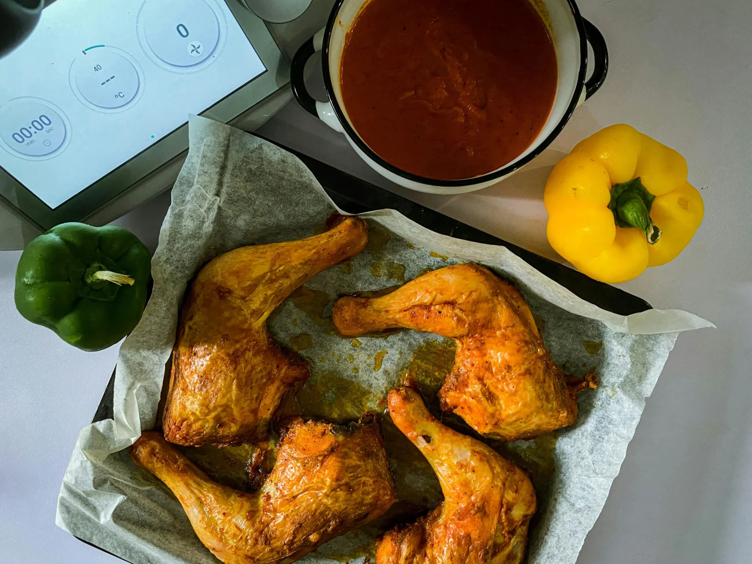 Hasil memasak dengan air fryer