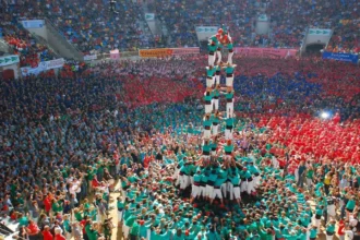 Tradisi Castells masih lestari di Catalonia, Spanyol