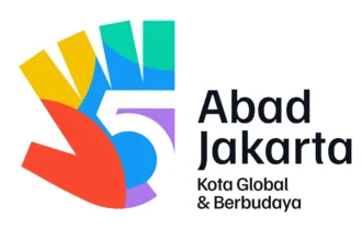 Logo Lima Abad Jakarta dengan tema Kota Global dan Berbudaya untuk menyambut usia 500 tahun