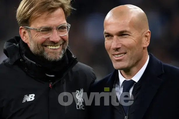 Jurgen Klopp dan Zinedine Zidane
