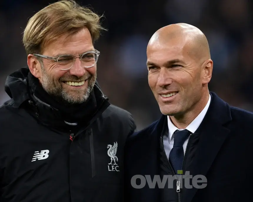 Jurgen Klopp dan Zinedine Zidane