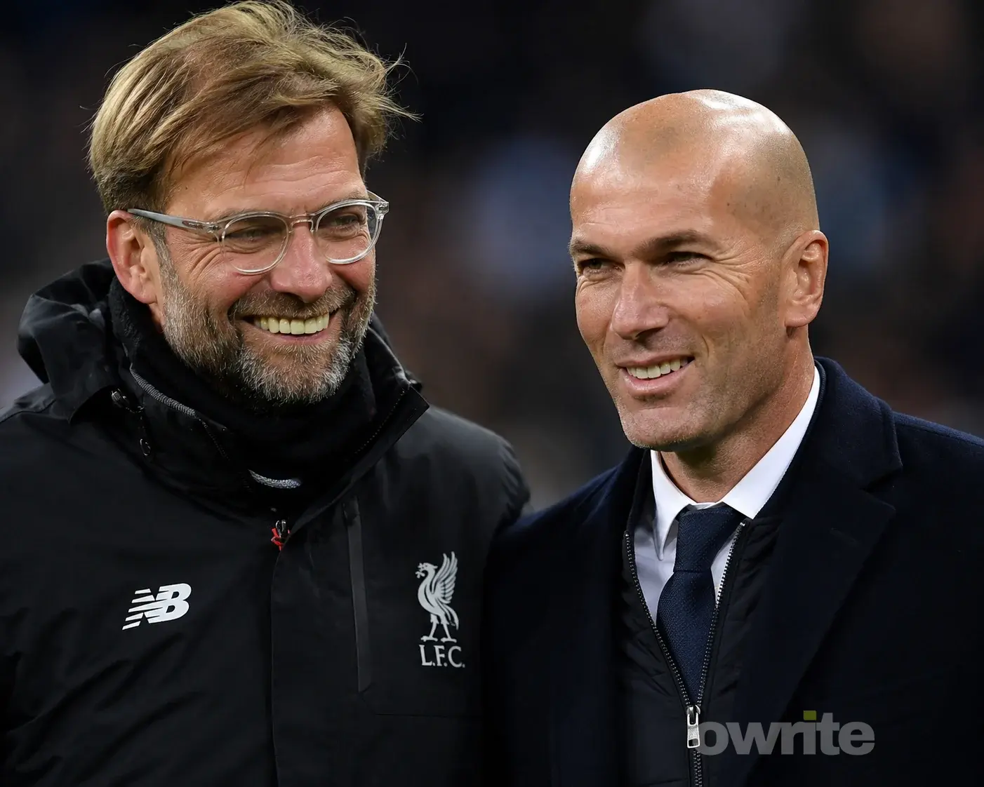 Jurgen Klopp dan Zinedine Zidane