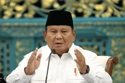 Presiden RI Prabowo Subianto saat memimpin Sidang Kabinet Paripurna di Istana Negara.