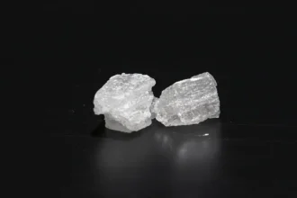 Pecahan metamfetamina.