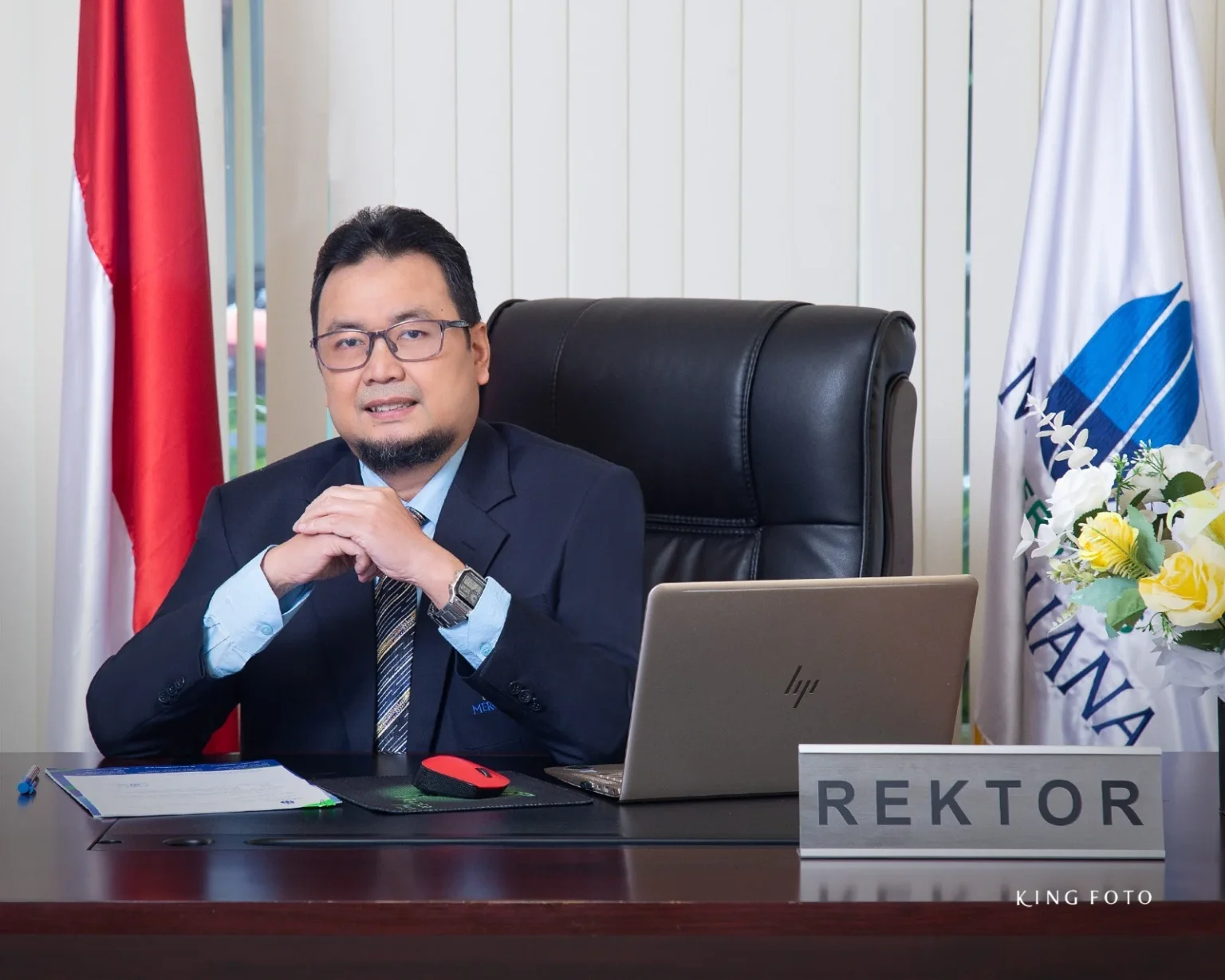 Rektor Universitas Mercu Buana, Prof. Dr. Andi Adriansyah, M.Eng.