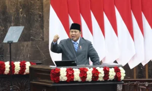 Presiden Prabowo Subianto di Sidang RAPBN 2027. (Sumber: Dok. DPR)